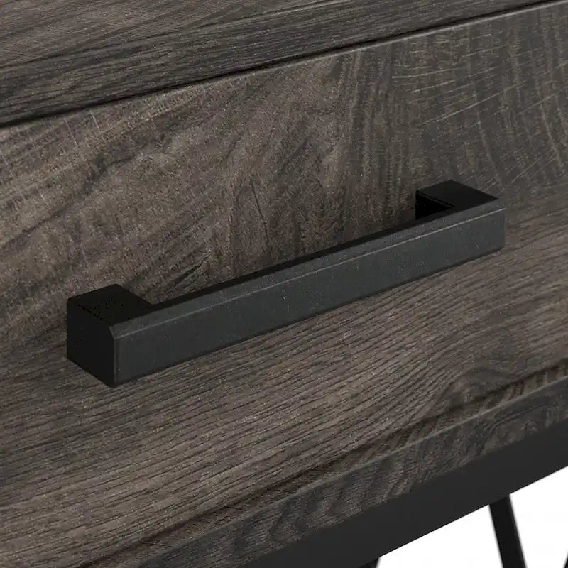Table d'appoint industrielle City Park avec tiroir