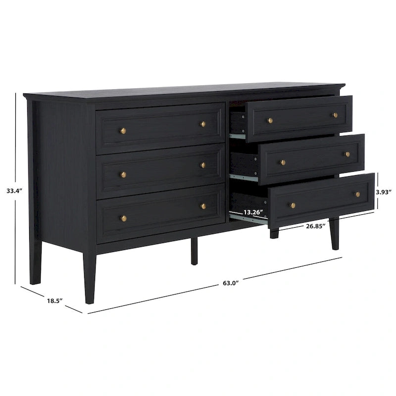 Commode à 6 tiroirs Sondra SAFAVIEH Home