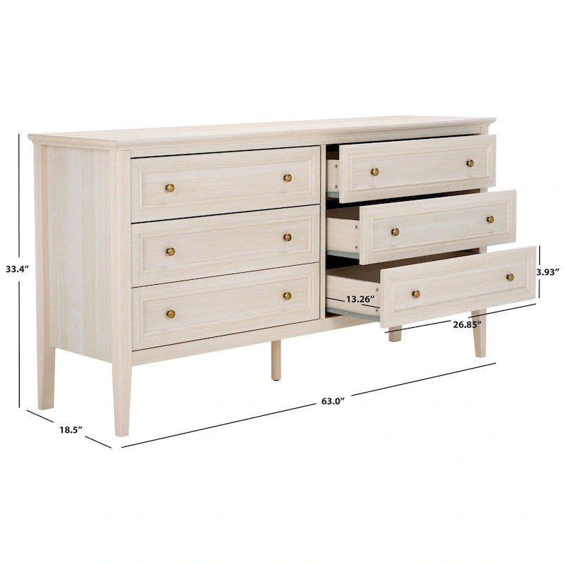 Commode à 6 tiroirs Sondra SAFAVIEH Home