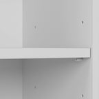 Bush Furniture Cabot 52W Standing Corner Desk with Shelves