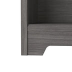 Bush Furniture Cabot 52W Standing Corner Desk with Shelves